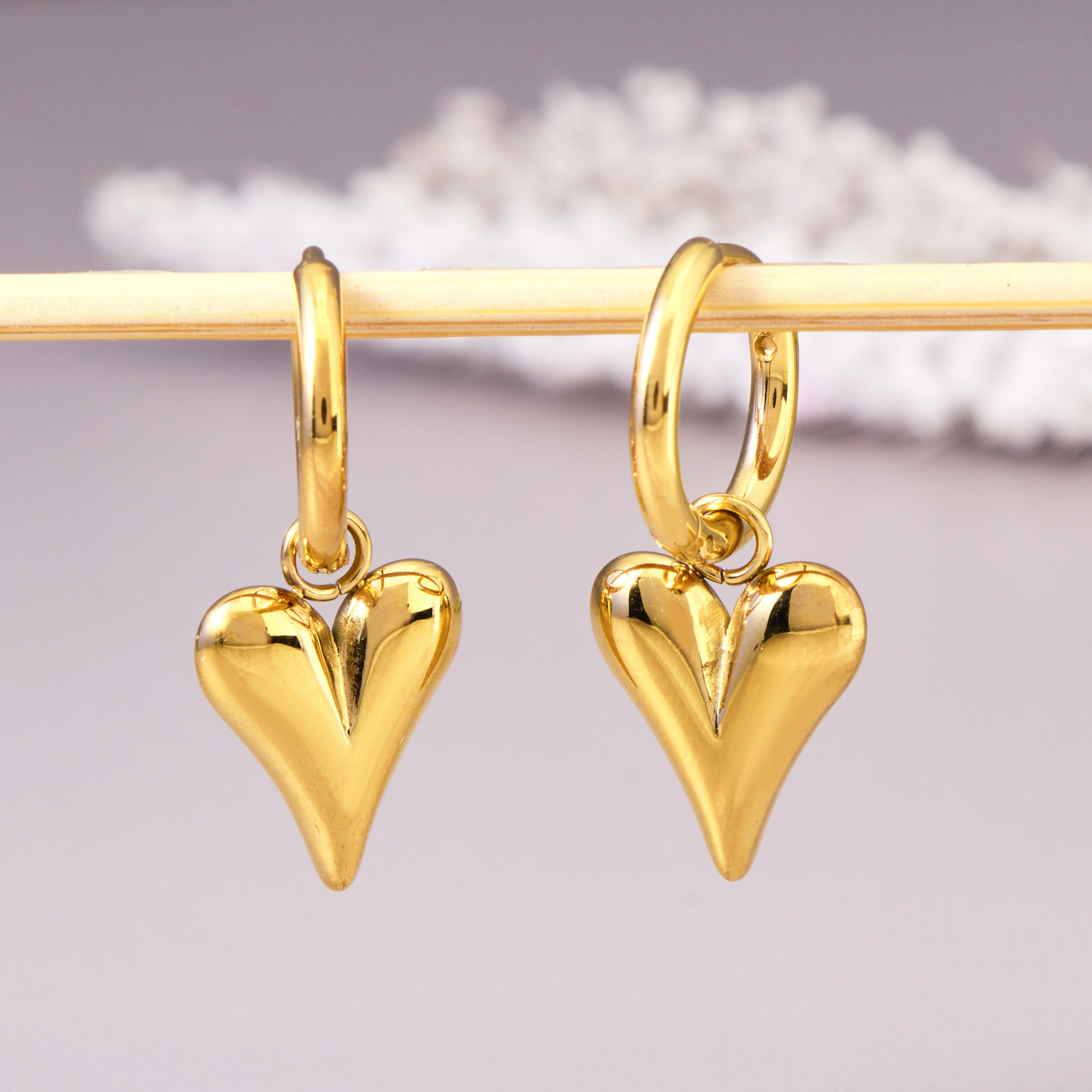 Heart Earring Necklace