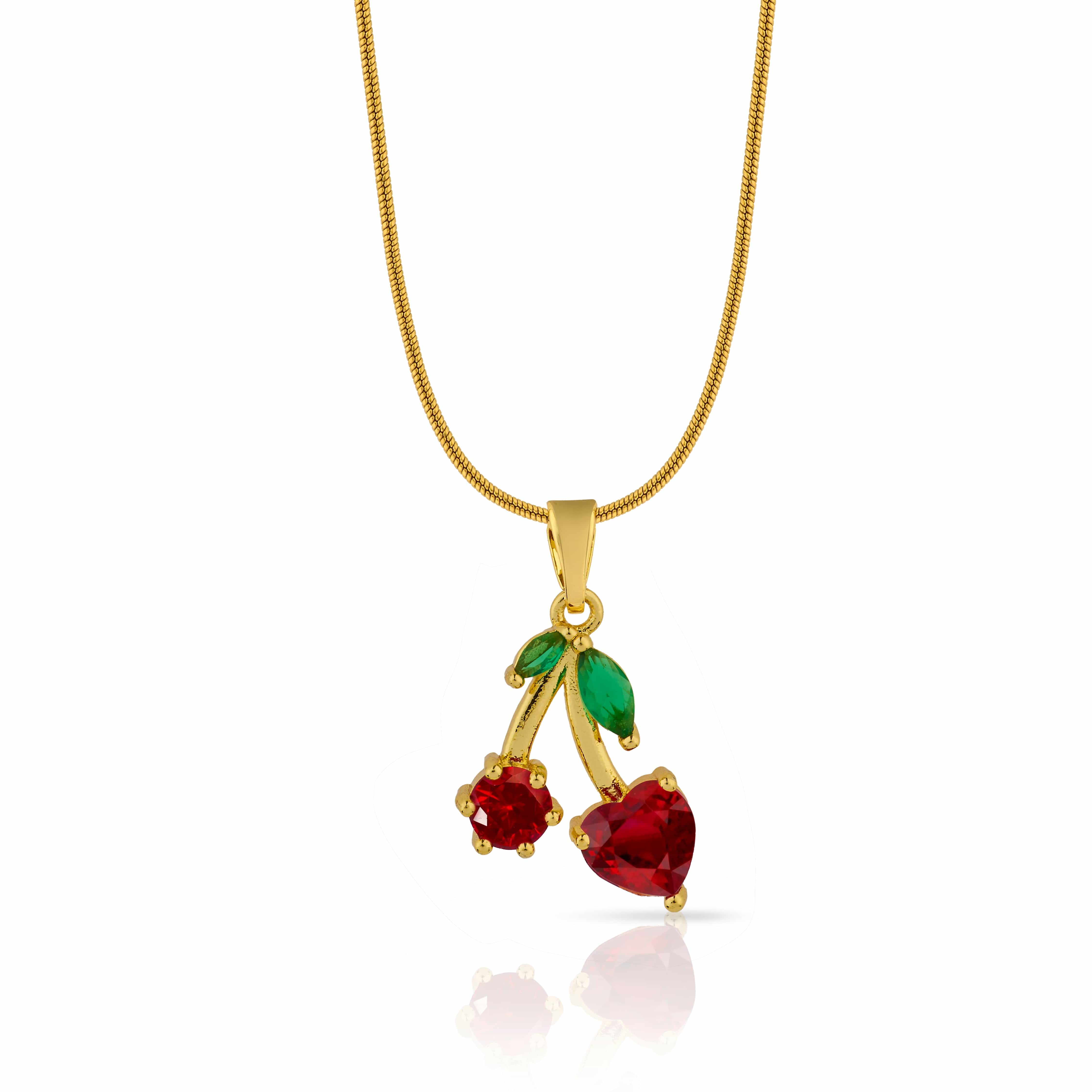 Tangy Cherry Necklace