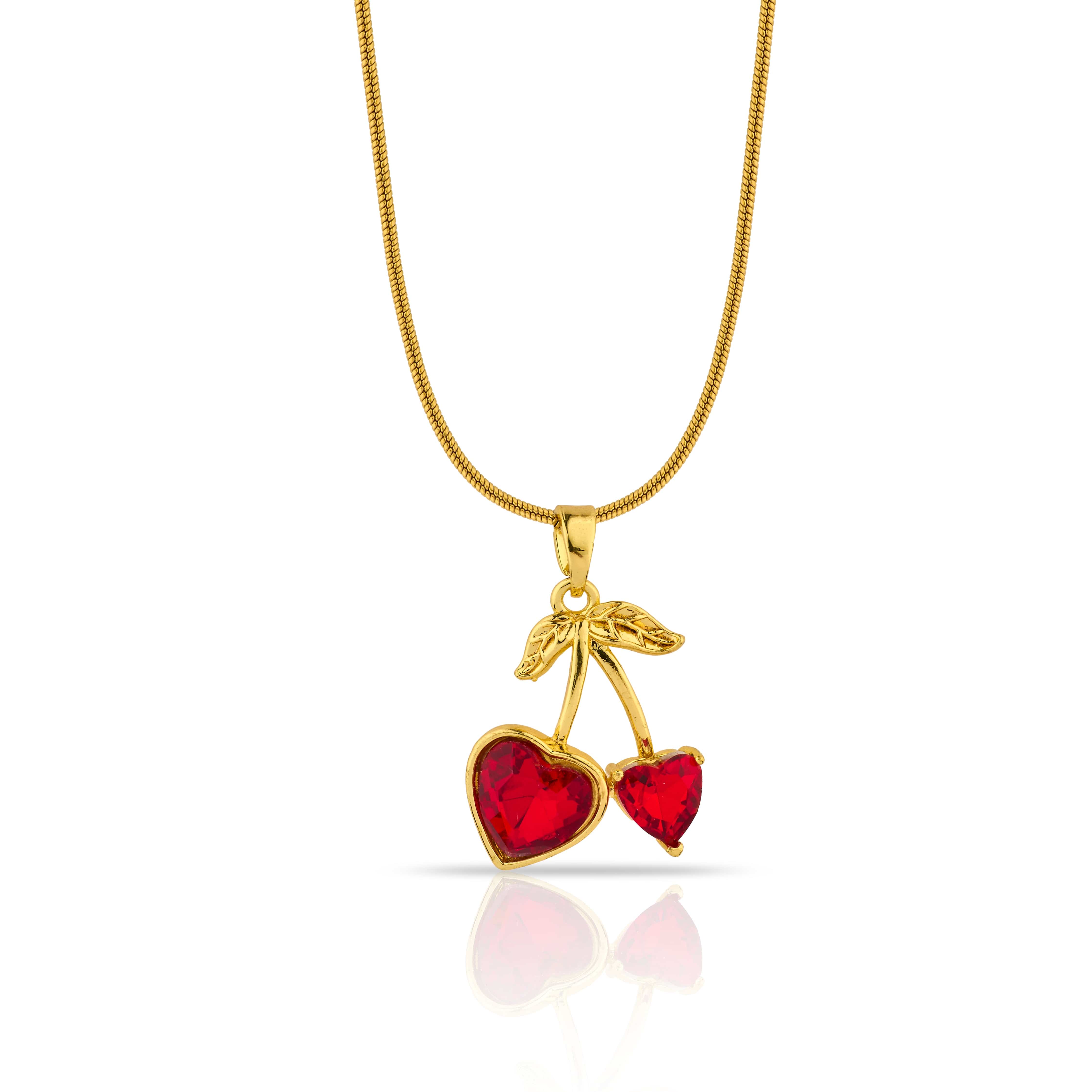 Heart Cherry Necklace