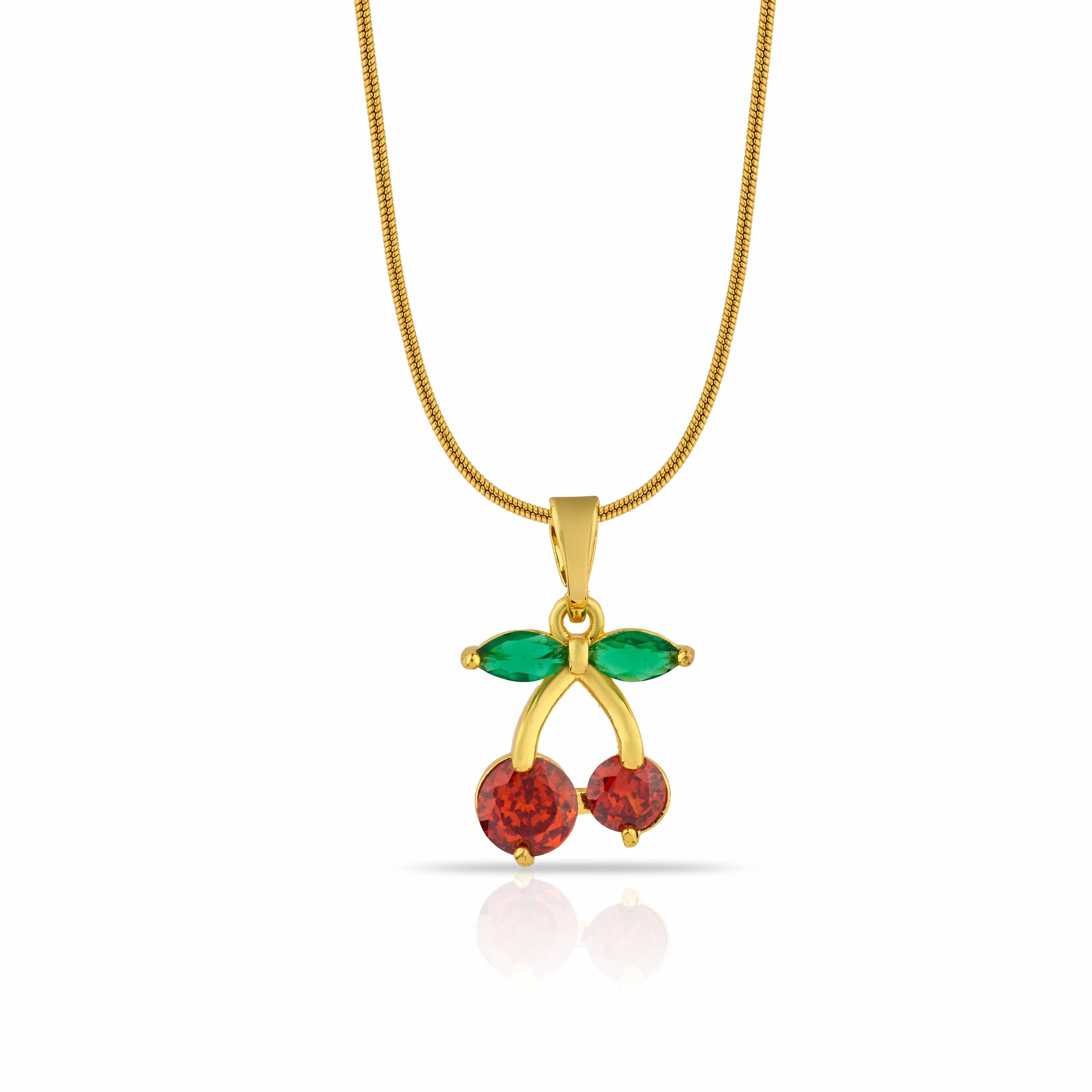 Bliss Brown Cherry Necklace