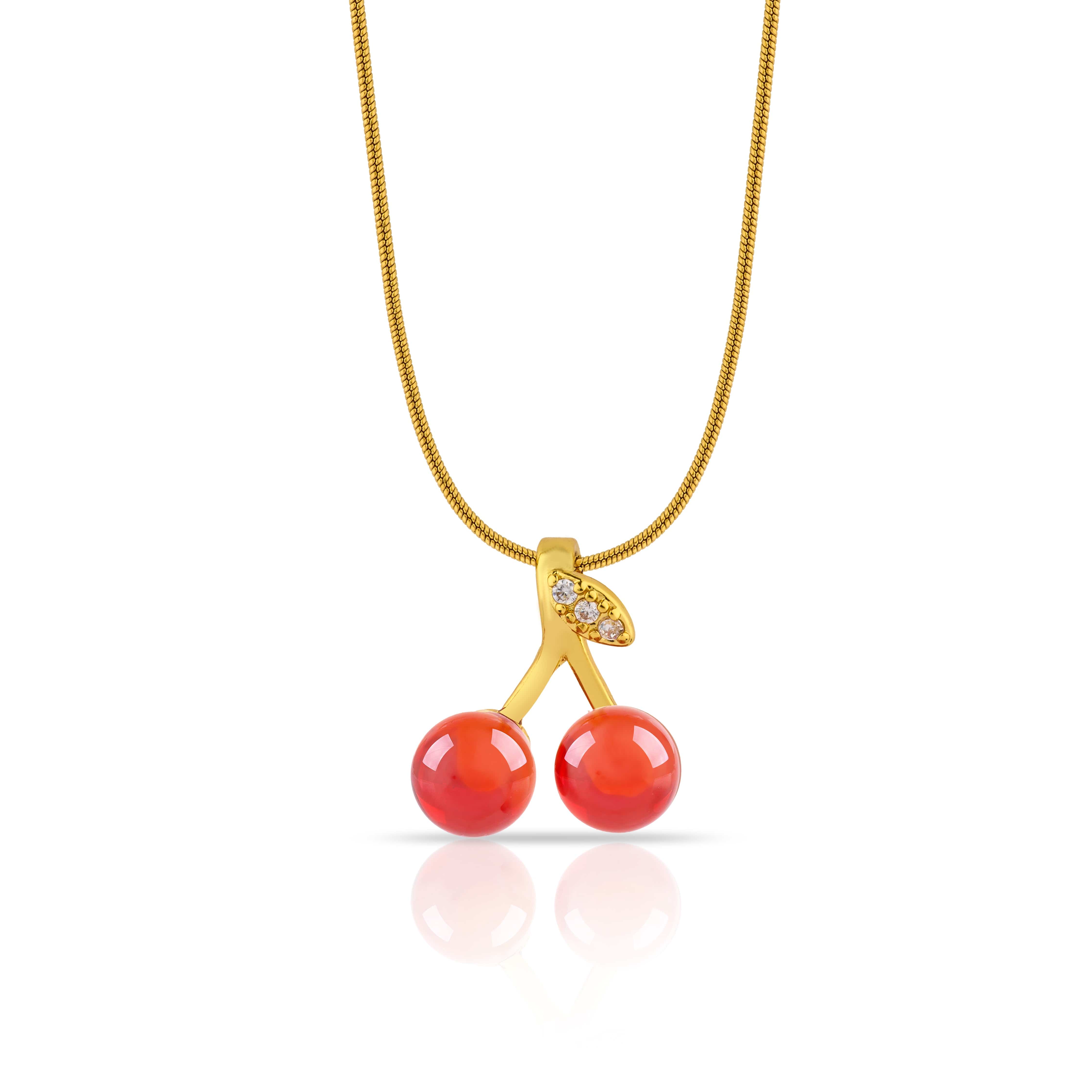 Roulades Cherry Necklace
