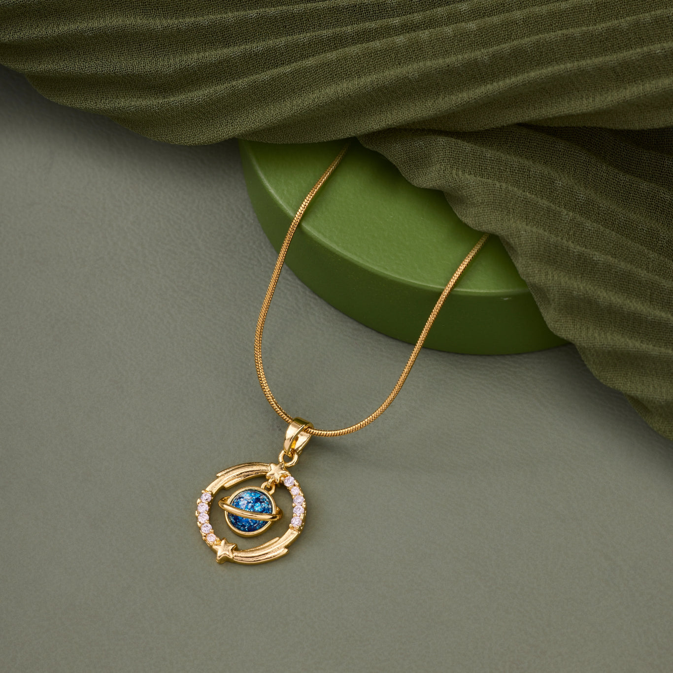 Spiral Galaxy Necklace