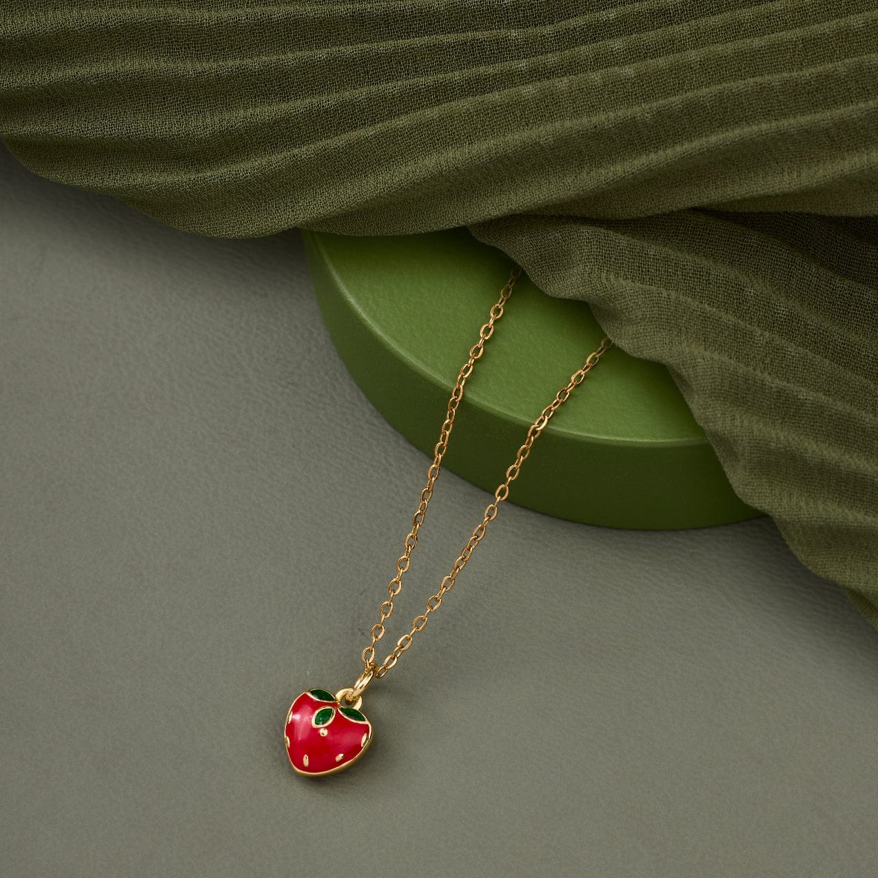 Strawberry Necklace