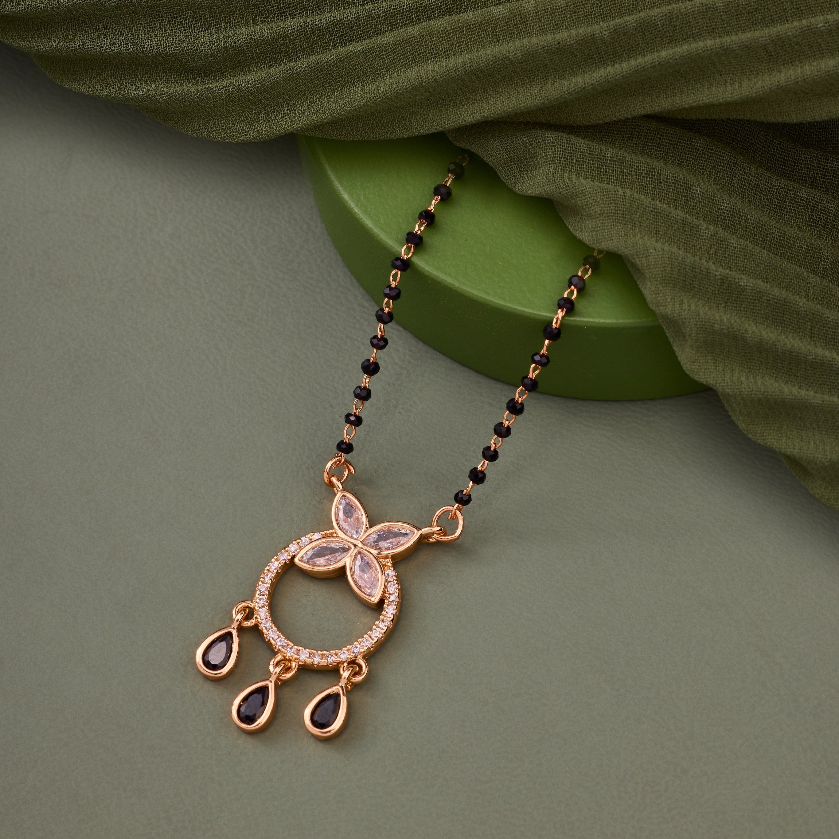 Wings Diamond Mangalsutra