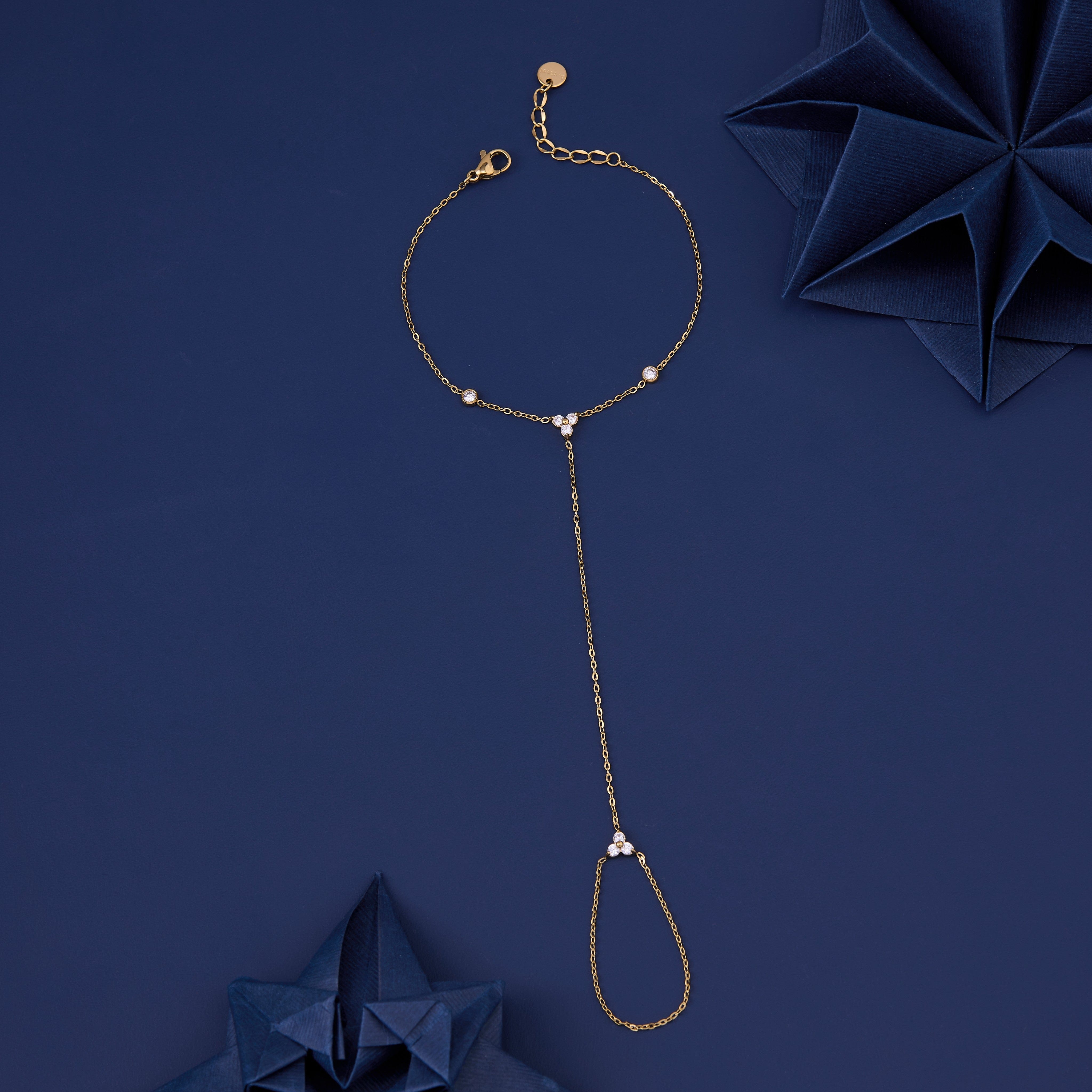 Precious Ring Chain Bracelet