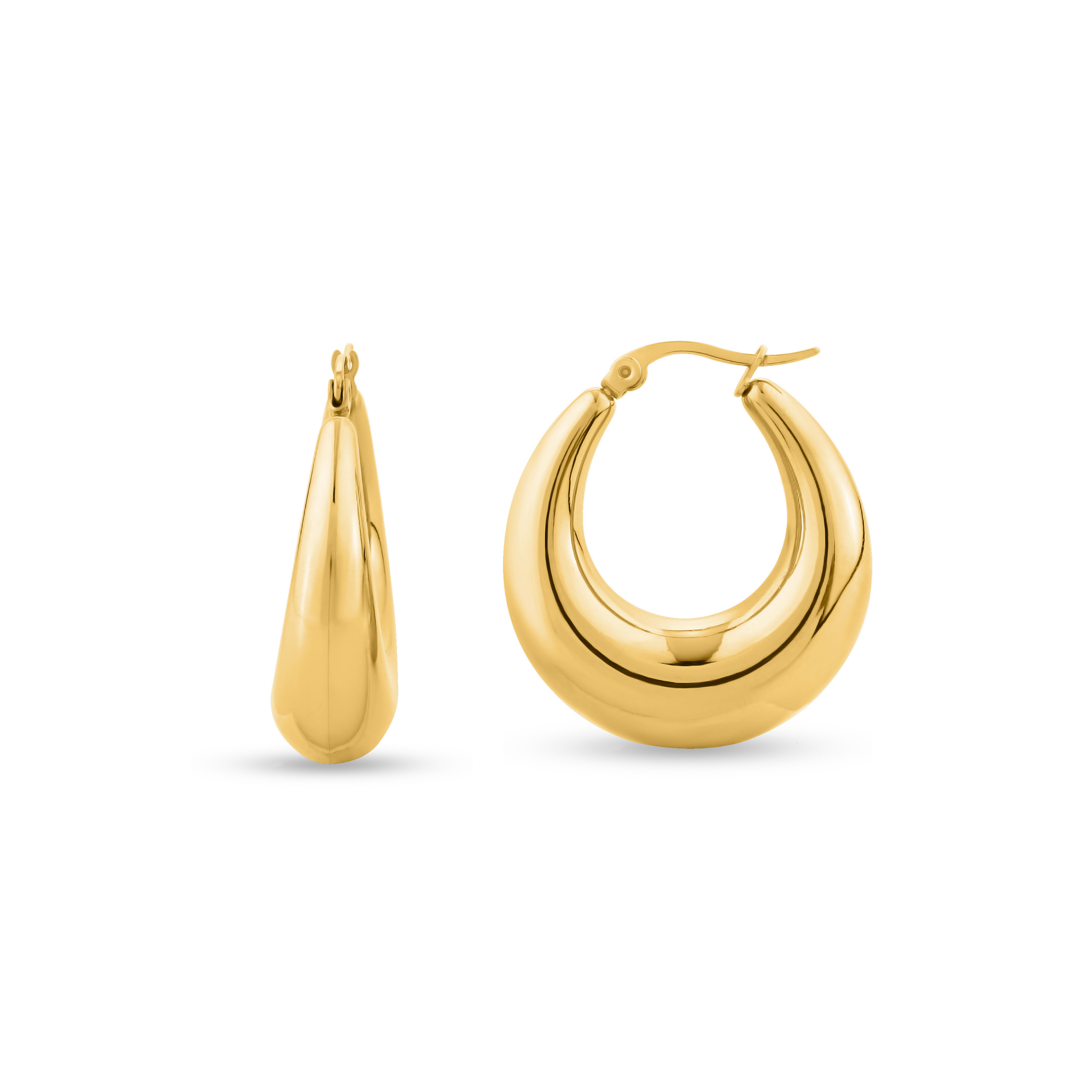 Light Weight Gold Plated Earring