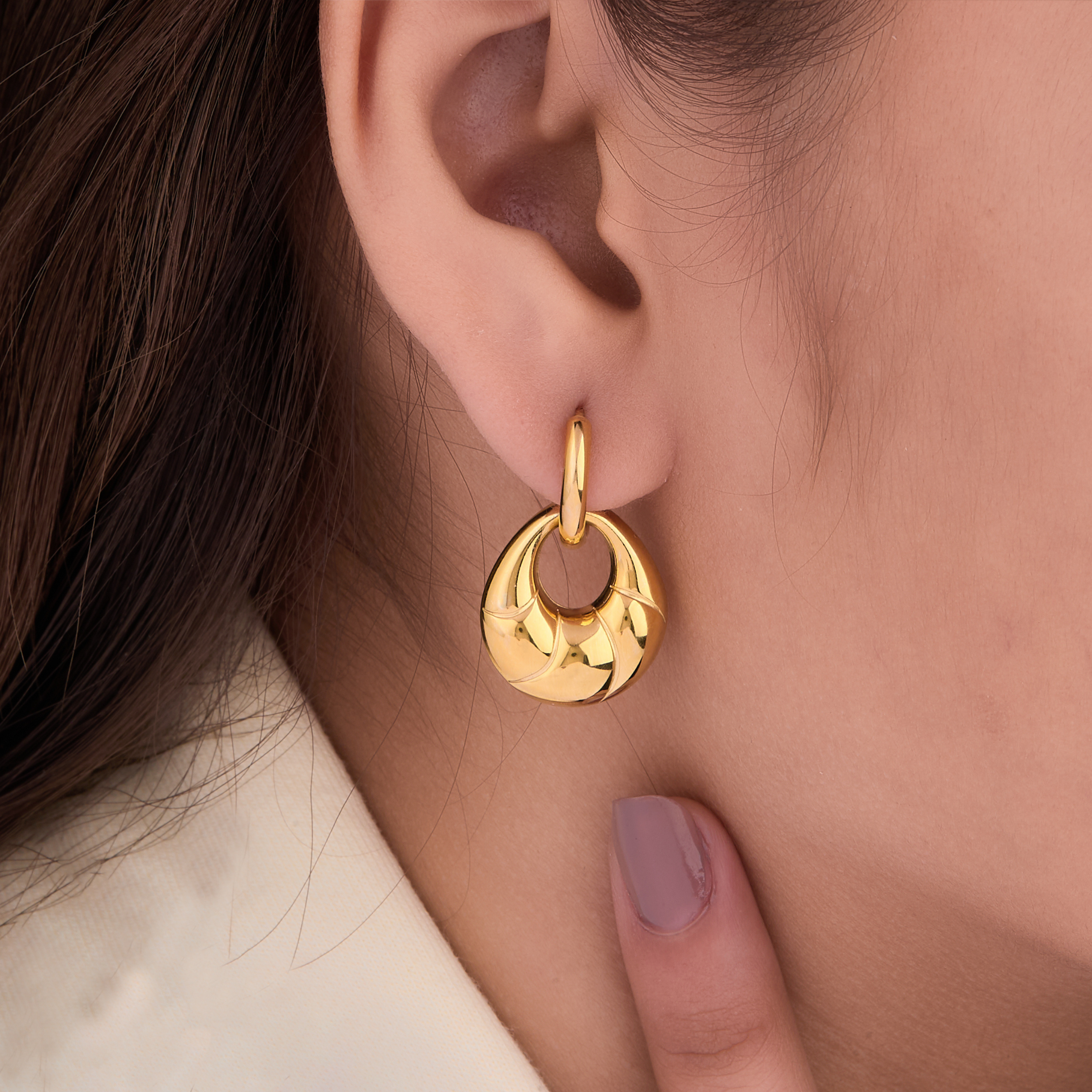 Aria Teardrop Shape Earrings