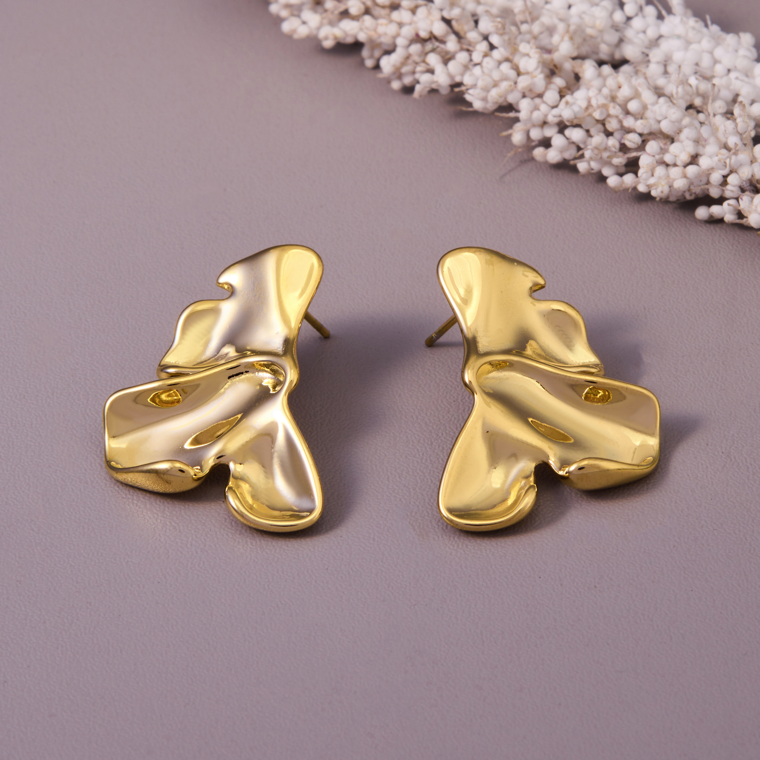 Casual Solid Ear Studs