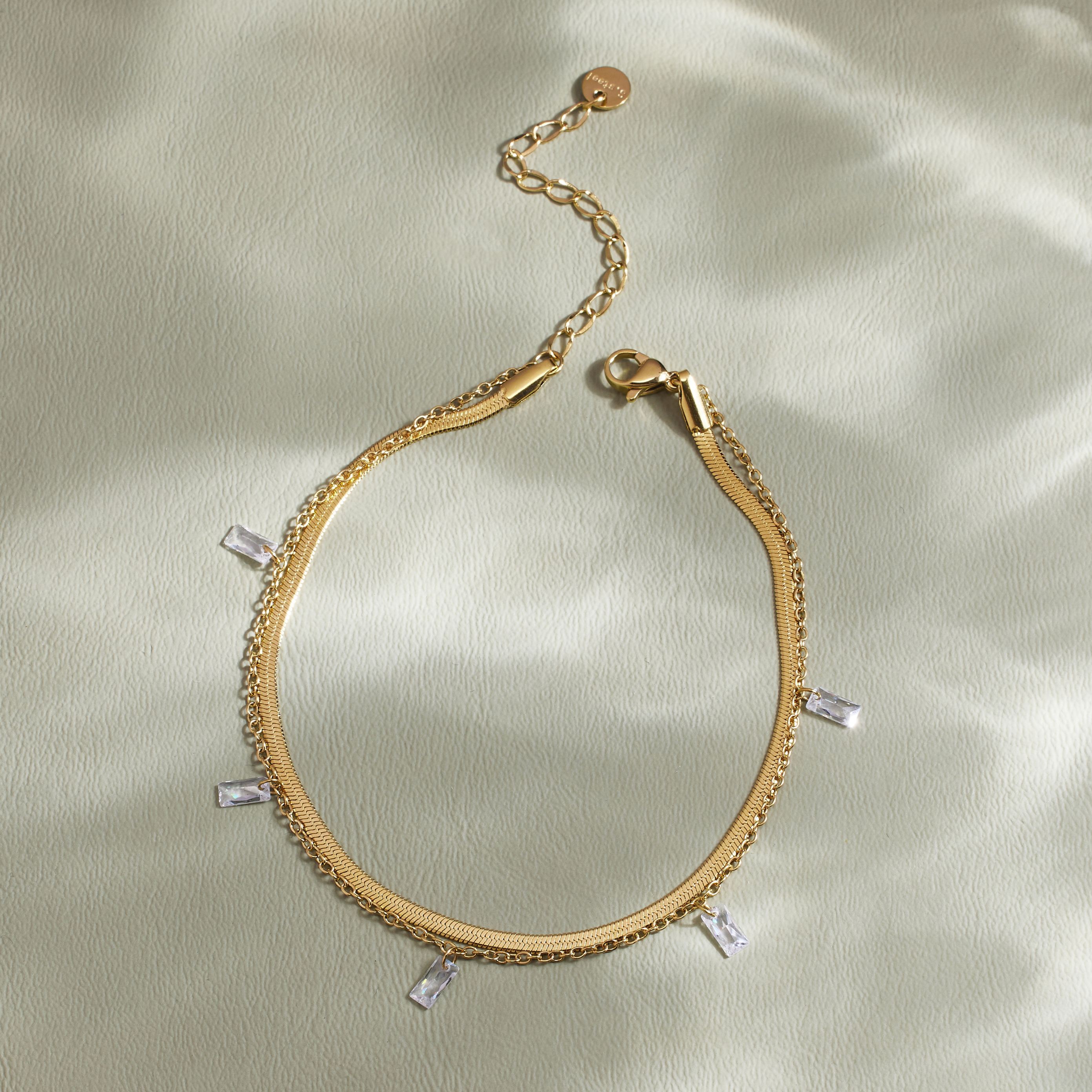 Gold Pearl Anklet