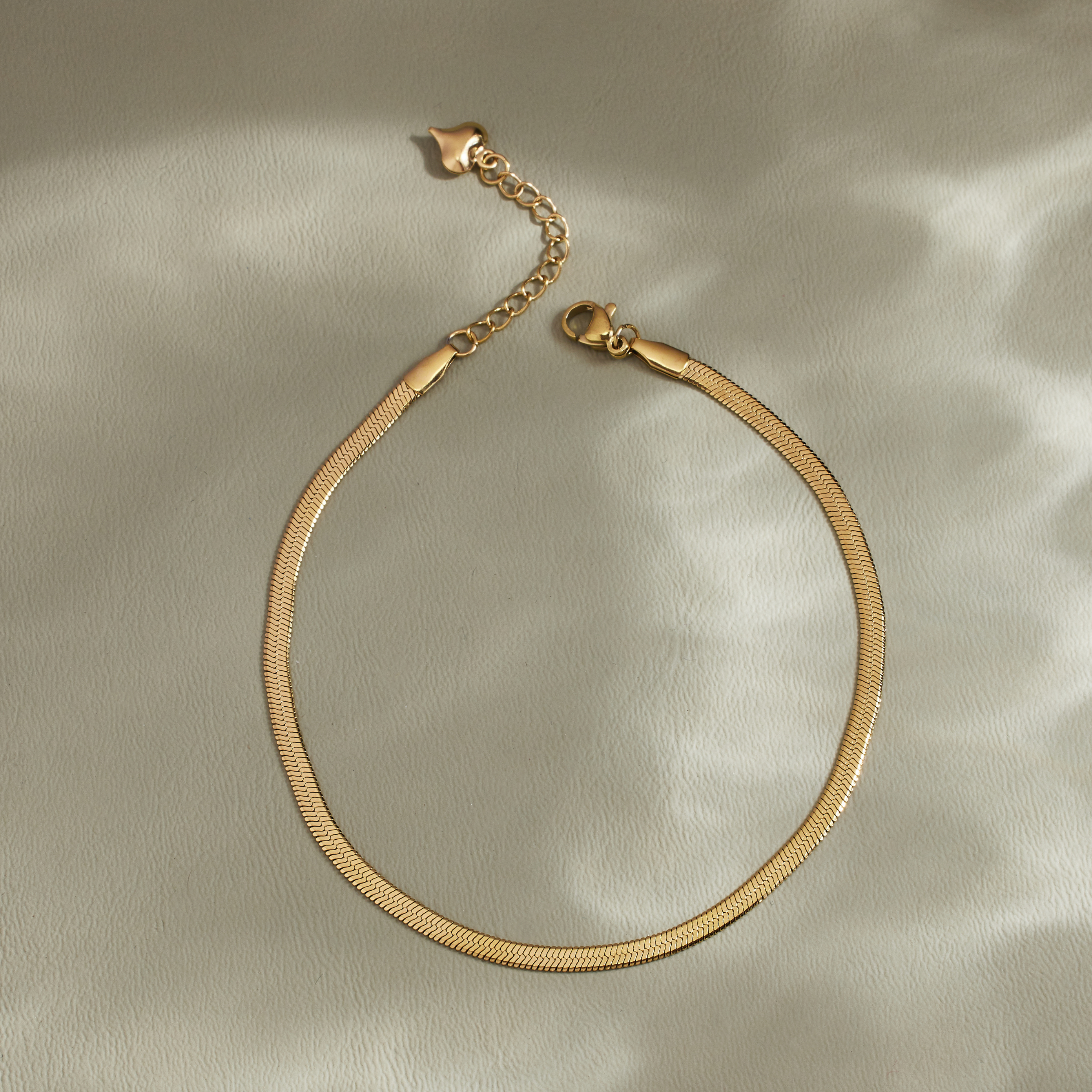 Becca Gold Snake Chain Anklet