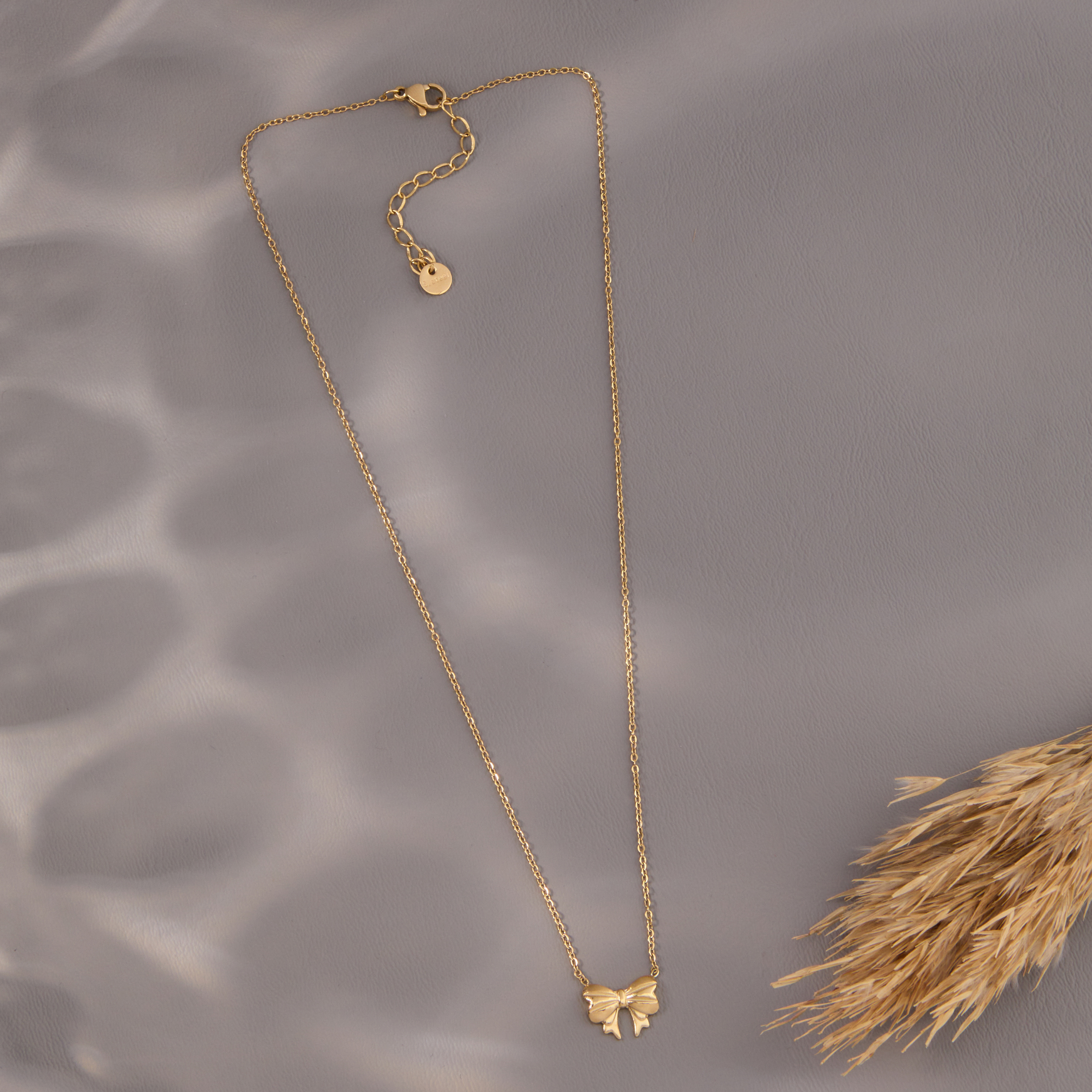 Anti Tarnish Bow Pendant