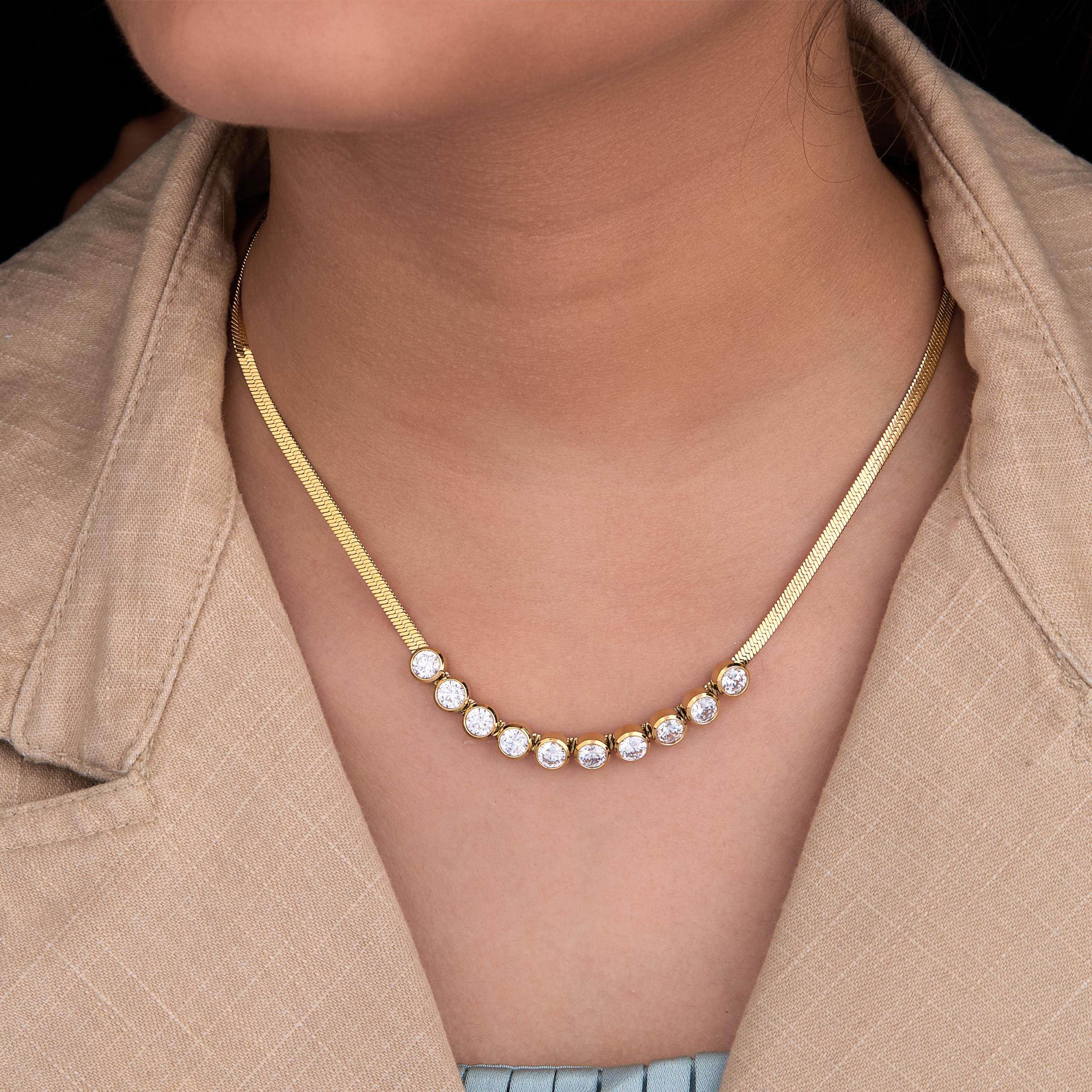 Crystal Charms Necklace