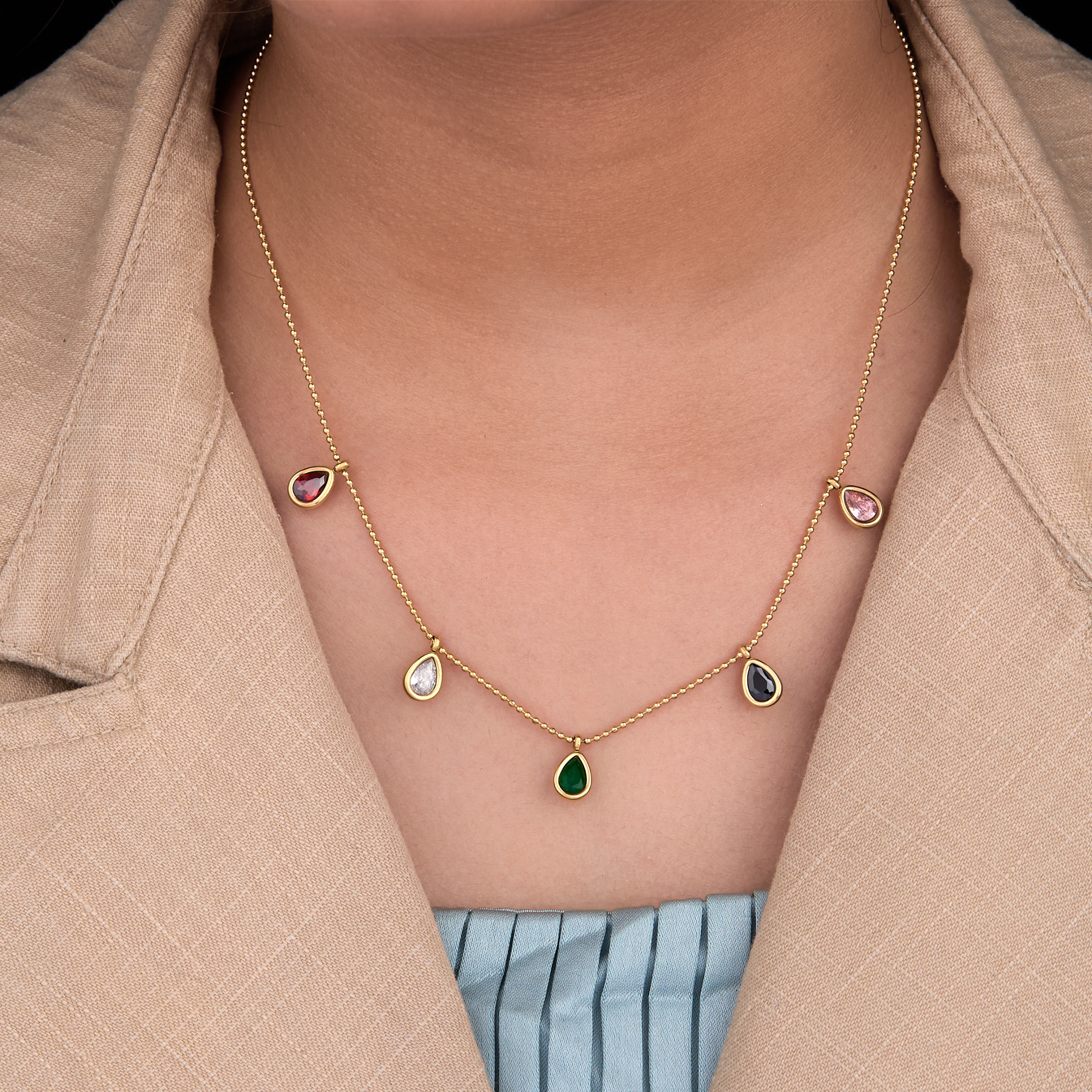 Colourful Chara Love Necklace