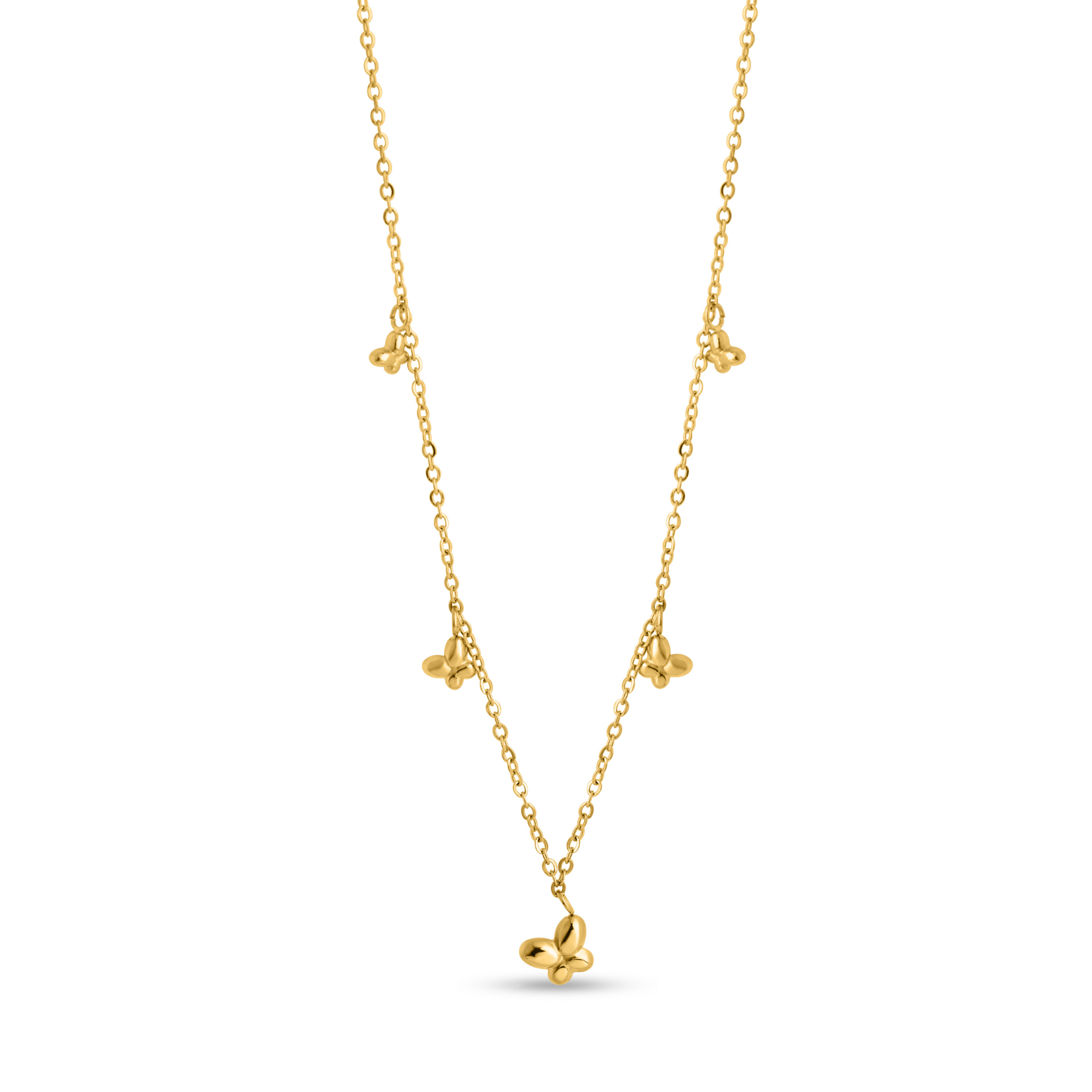 Gold Butterfly Necklace