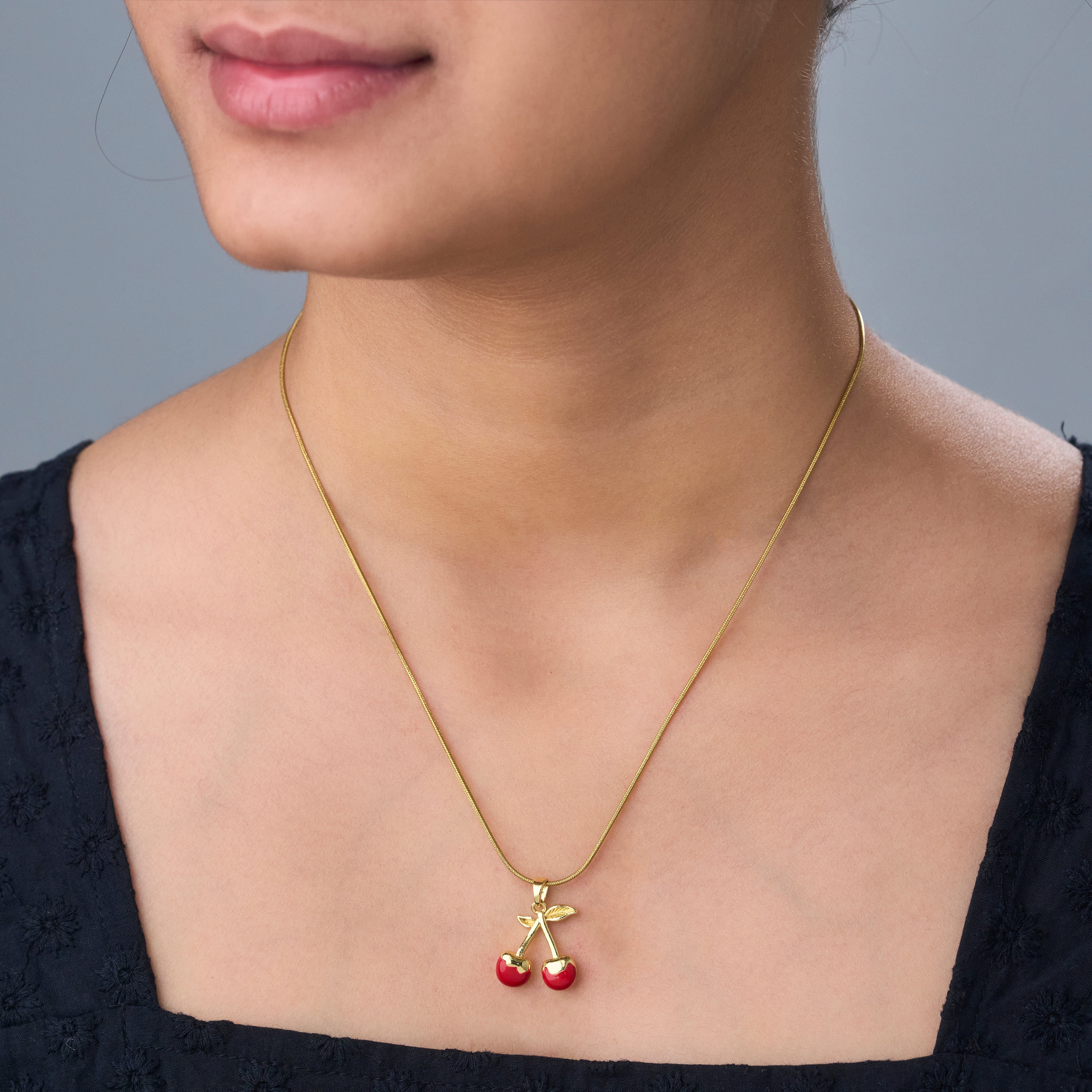 Little Apple Necklace